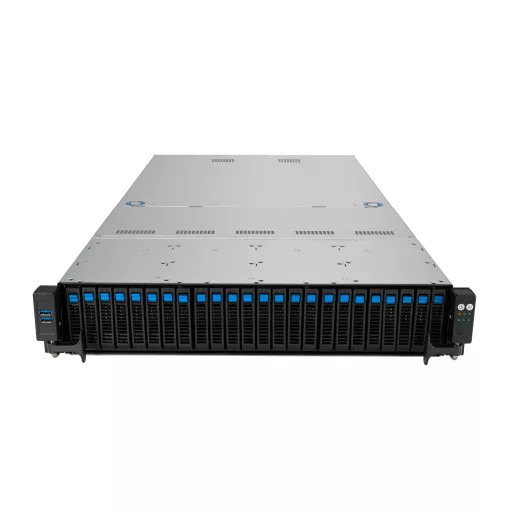ASUS RS520A-E12-RS24U Socket SP5 Rack (2U) Szürke