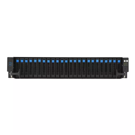 ASUS RS520A-E12-RS24U Socket SP5 Rack (2U) Szürke