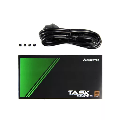 Chieftec Task TPS-600S 600 W 20+4 pin ATX ATX Fekete