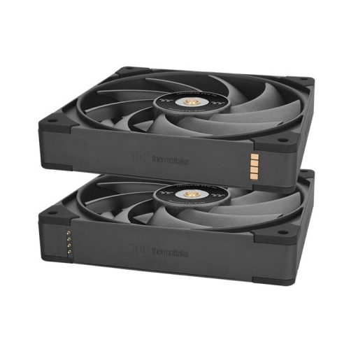 Thermaltake CL-F172-PL14BL-A 14 cm Fekete 3 db