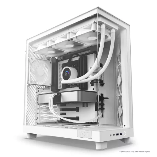 NZXT H6 Flow Midi Tower Fehér