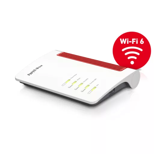 Box FRITZ! 5530 vezetéknélküli router Gigabit Ethernet Kétsávos (2,4 GHz / 5 GHz) Fehér