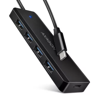   Axagon HUE-C1C hálózati csatlakozó USB 3.2 Gen 1 (3.1 Gen 1) Type-C 5000 Mbit/s Fekete