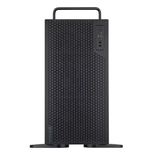 Silverstone RM52 Rack Fekete