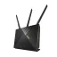 ASUS 4G-AX56 vezetéknélküli router Gigabit Ethernet Kétsávos (2,4 GHz / 5 GHz) Fekete