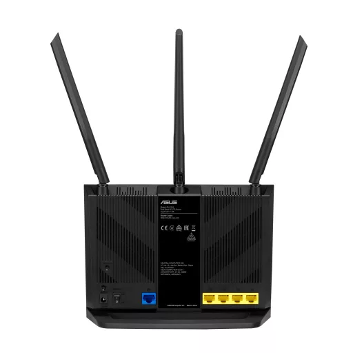 ASUS 4G-AX56 vezetéknélküli router Gigabit Ethernet Kétsávos (2,4 GHz / 5 GHz) Fekete