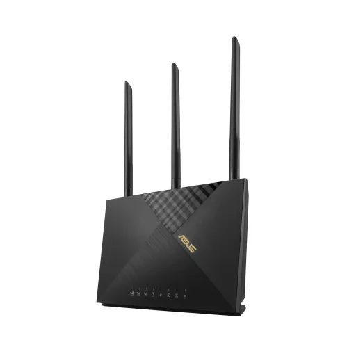 ASUS 4G-AX56 vezetéknélküli router Gigabit Ethernet Kétsávos (2,4 GHz / 5 GHz) Fekete