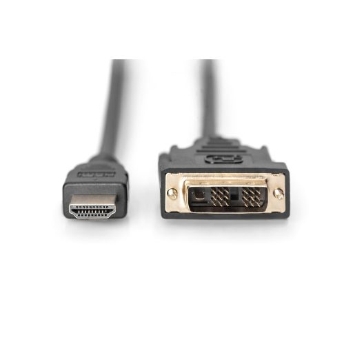 Digitus DB-330300-020-S video átalakító kábel 2 M HDMI A-típus (Standard) DVI-D Fekete