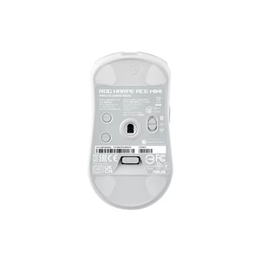ASUS ROG Harpe Ace Mini egér Játék Kétkezes RF Wireless + Bluetooth + USB Type-C Optikai 42000 DPI