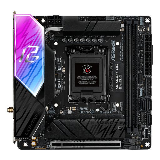 Asrock B860I Lightning WiFi Intel B860 LGA 1851 (Socket V1) mini ITX