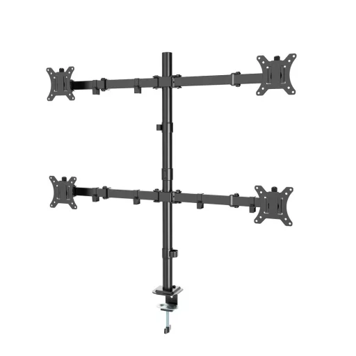Gembird MA-D4-01 asztali TV konzol 81,3 cm (32") Fekete
