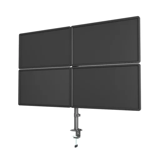 Gembird MA-D4-01 asztali TV konzol 81,3 cm (32") Fekete