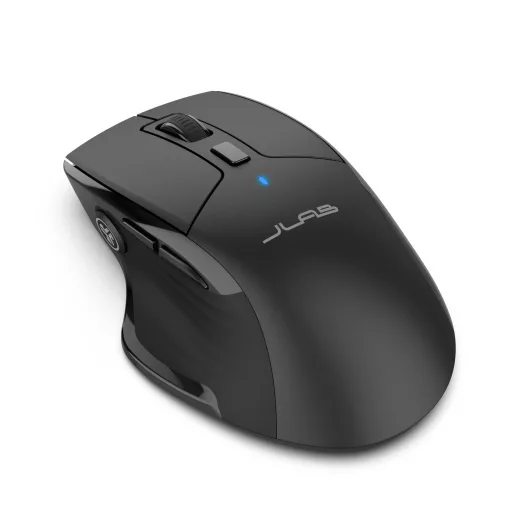 JLab JBuds egér Irodai Jobbkezes Bluetooth + USB Type-A Optikai 2400 DPI