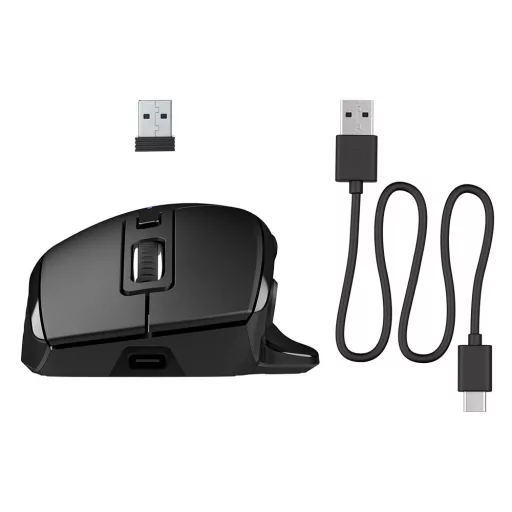 JLab JBuds egér Irodai Jobbkezes Bluetooth + USB Type-A Optikai 2400 DPI