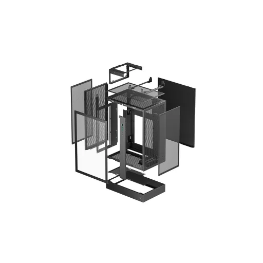 DeepCool CH170 PLUS Tower Fekete