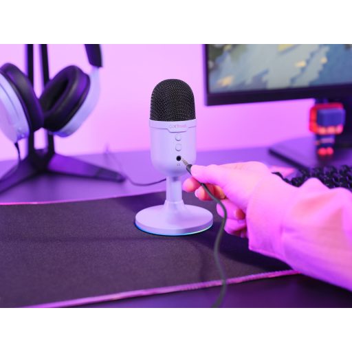 Trust GXT 234P Yunix Lila Asztali mikrofon