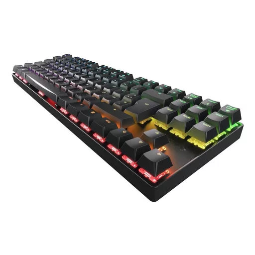 CHERRY MX 8.2 TKL Wireless RGB billentyűzet Játék USB + RF Wireless + Bluetooth QWERTZ Német Fekete