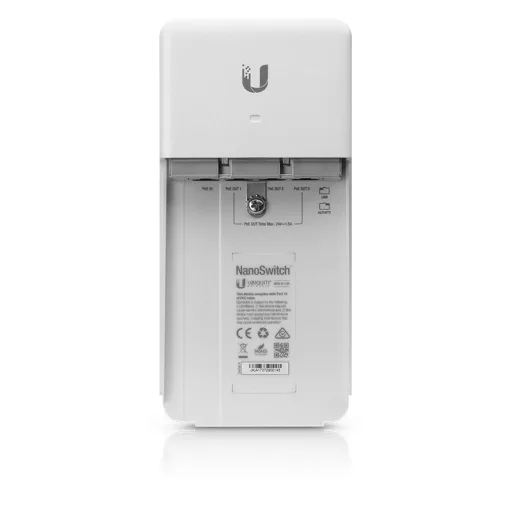 Ubiquiti NanoSwitch Gigabit Ethernet (10/100/1000) Ethernet-áramellátás (PoE) támogatása Fehér