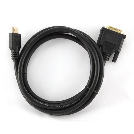 Gembird CC-HDMI-DVI-0.5M video átalakító kábel 0,5 M Fekete