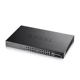   Zyxel XGS2220-30 Vezérelt L3 Gigabit Ethernet (10/100/1000) Fekete