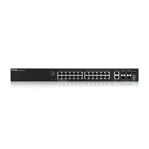 Zyxel XGS2220-30 Vezérelt L3 Gigabit Ethernet (10/100/1000) Fekete