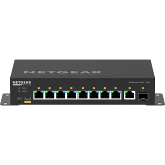   NETGEAR GSM4210PD-100EUS hálózati kapcsoló Vezérelt L2/L3 Gigabit Ethernet (10/100/1000) Ethernet-áramellátás (PoE) támogatása Fekete