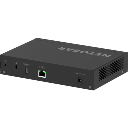 NETGEAR GSM4210PD-100EUS hálózati kapcsoló Vezérelt L2/L3 Gigabit Ethernet (10/100/1000) Ethernet-áramellátás (PoE) támogatása Fekete