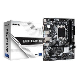 Asrock B760M-HDV/M.2 D4 Intel B760 LGA 1700 Micro ATX