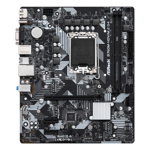 Asrock B760M-HDV/M.2 D4 Intel B760 LGA 1700 Micro ATX