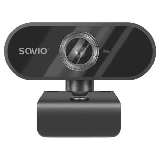 Savio CAK-04 webkamera 720 MP 1280 x 720 pixelek USB Fekete