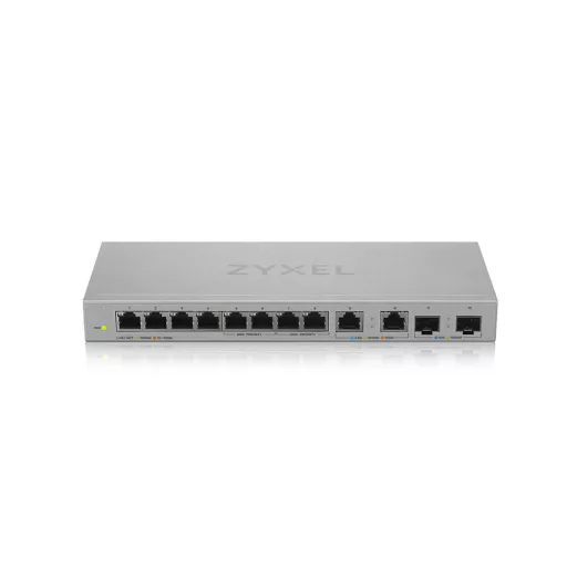 Zyxel XGS1010-12-ZZ0102F hálózati kapcsoló Beállítást nem igénylő (unmanaged) Gigabit Ethernet (10/100/1000) Szürke