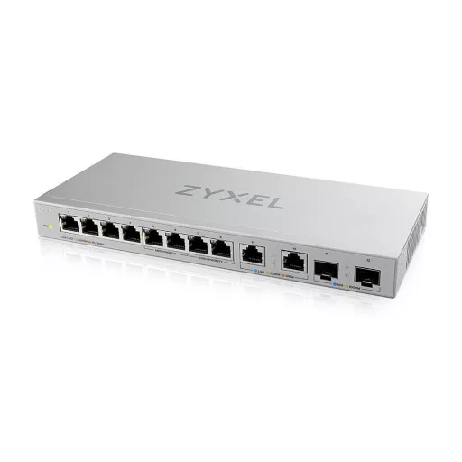 Zyxel XGS1010-12-ZZ0102F hálózati kapcsoló Beállítást nem igénylő (unmanaged) Gigabit Ethernet (10/100/1000) Szürke