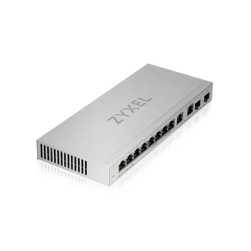 Zyxel XGS1010-12-ZZ0102F hálózati kapcsoló Beállítást nem igénylő (unmanaged) Gigabit Ethernet (10/100/1000) Szürke