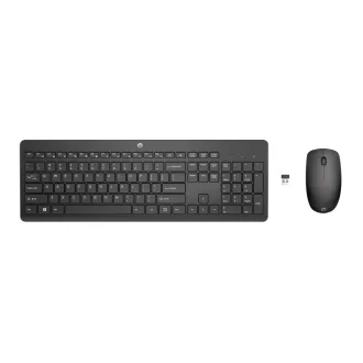   HP 230 Wireless Mouse and Keyboard Combo billentyűzet Egér mellékelve Irodai Vezeték nélküli RF Fekete