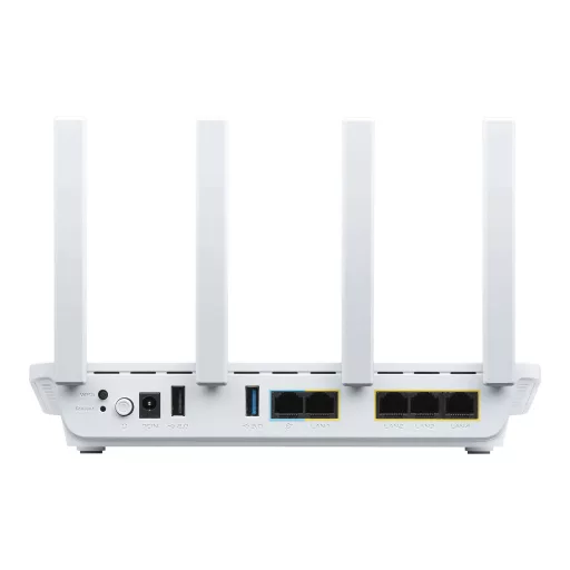 ASUS EBR63 – Expert WiFi vezetéknélküli router Gigabit Ethernet Kétsávos (2,4 GHz / 5 GHz) Fehér