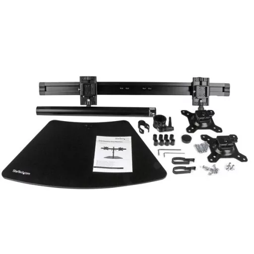 StarTech.com ARMBARDUO asztali TV konzol 61 cm (24") Fekete