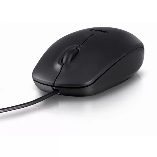 DELL MS111 egér Irodai Kétkezes USB A típus Optikai 1000 DPI