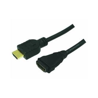   LogiLink HDMI/HDMI, 3.0m HDMI kábel 3 M HDMI A-típus (Standard) Fekete