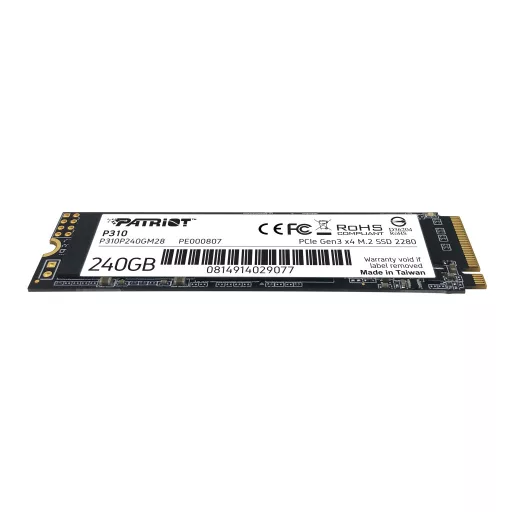 Patriot Memory P310 240 GB M.2 PCI Express 3.0 NVMe