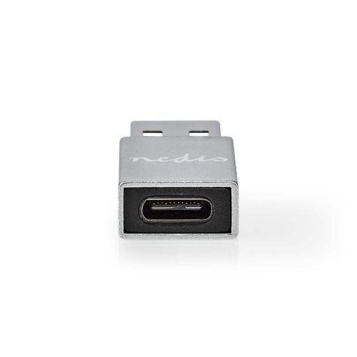 Nedis CCTB60925AL csatlakozó átlakító USB A USB C Ezüst