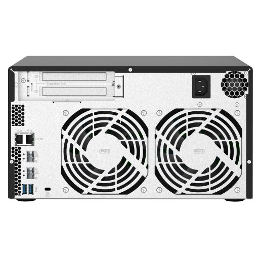 QNAP TS-832PX NAS Tower Annapurna Labs AL324 4 GB DDR4 0 TB QNAP Turbo System Alumínium, Fekete