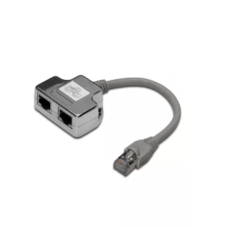Digitus DN-93904 hálózati elosztó Szürke, Ezüst