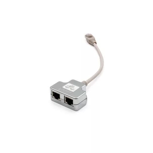 Digitus DN-93904 hálózati elosztó Szürke, Ezüst