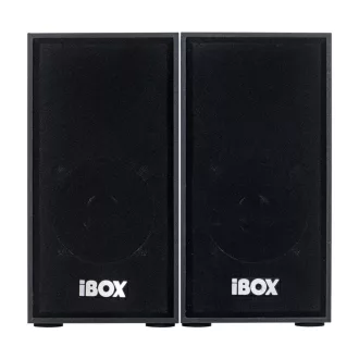 iBox IGLSP1B Hangszóró 2-utas Fekete Vezetékes 10 W