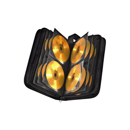 Hama 00011617 cd/dvd táska 104 lemezek Fekete