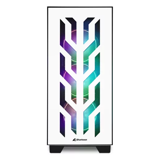 Sharkoon ELITE SHARK CA300T Tower Fehér