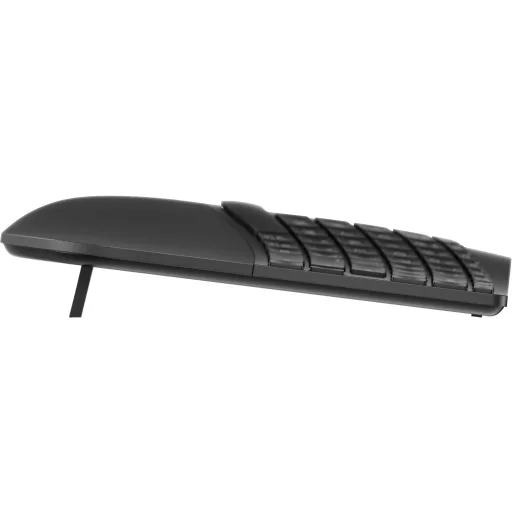 HP 965 Ergonomic Wireless Keyboard billentyűzet Otthoni RF vezeték nélküli + Bluetooth QWERTY Angol Fekete