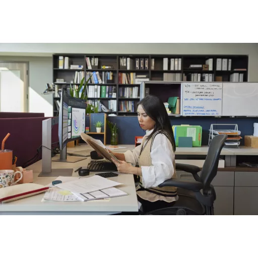 HP 965 Ergonomic Wireless Keyboard billentyűzet Otthoni RF vezeték nélküli + Bluetooth QWERTY Angol Fekete