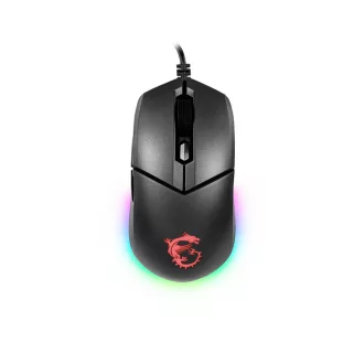   MSI Clutch GM11 egér Játék Balkezes USB A típus Optikai 5000 DPI