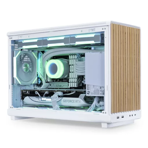 Lian Li A3-mATX Micro Tower Fehér, Fa